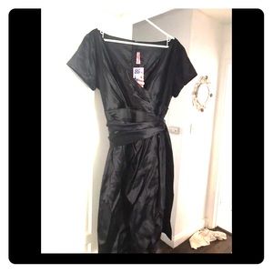 Pinup girl clothing Ava dress in black. with tags